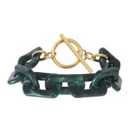Women's green bracelet Clio Blue Olga affordable