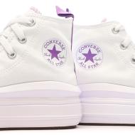 Baskets Blanches Fille Converse Ct All Star Move Platform vue 7