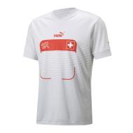 Maillots de sport Blanc/Rouge Homme Puma Sfv Away pas cher