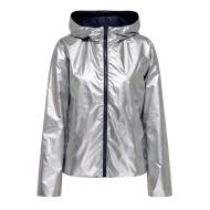 Parka Marine/Argent Femme Only Fry vue 3