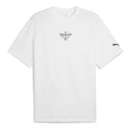 T-Shirt Blanc Homme Puma Melo pas cher