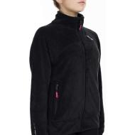 Veste polaire Noir femme geographical Norway Upaline vue 3