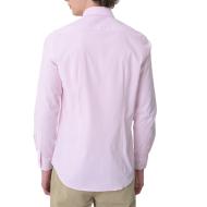Chemise Blanche/Rose Homme Tommy Hilfiger Strch Poplin vue 2