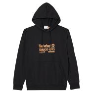 Sweat à Capuche Noir Homme Timberland 1 Tier 3 pas cher