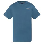 T-Shirt Bleu Homme Schott Brode