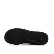 Air Force 1 Noires Garçon Nike vue 5