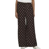Pantalon fluide Beige/Marron à pois Femme JDY Ebbie