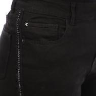 Jean Skinny Noir Femme IKKS XR29064 vue 3