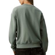 Grünes Damen-Sweatshirt von Calvin Klein Jeans Archive Ansicht 2