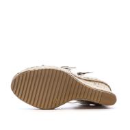 Weiße Keilsandalen für Frauen Chattawak Summer Camel Ansicht 5
