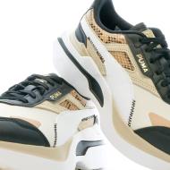 Baskets Blanches/Noires Femme Puma Kosmo Rider vue 7