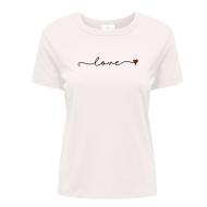 T-shirt Blanc Femme JDY Smoke