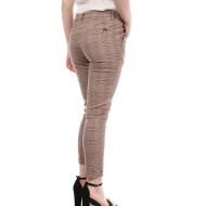 Pantalon Marron Femme Teddy Smith City Jacquard vue 2