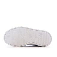 Baskets Blanche/Noir Fille Puma Carina 2.0 Zebra vue 5