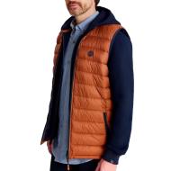 Doudoune Sans Manches Orange Homme TBS Fabian