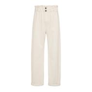Jean Blanc Fille Teddy Smith Paperbag pas cher