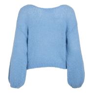 Pull Bleu Femme Vila Choca vue 2