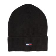 Bonnet Noir Femme Tommy Hilfiger Beanie pas cher