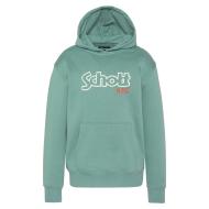 Sweat à Capuche Vert Garçon Schott Sidney pas cher