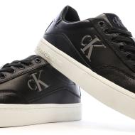 Baskets Noires Femme Calvin Klein Jeans Cupsole vue 7