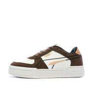 Baskets Blanche/Marron Homme Puma 391921 pas cher