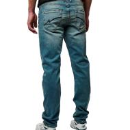 Jean Droit Bleu Foncé Homme Kaporal Driss vue 2