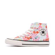 Baskets Blanches à fleurs Fille Converse All Star Easy On Floral pas cher