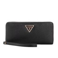 Portefeuille Noir Femme Guess Laurel Slg pas cher