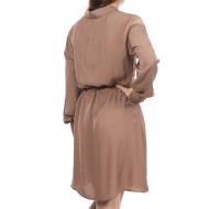 Robe Marron Femme Vila Lane vue 2