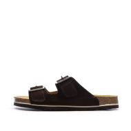 Braune Herrensandalen TBS Mule Cow Split Suede Quatar günstig