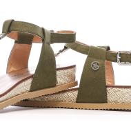 Sandales Kaki Femme Chattawak SARA vue 7
