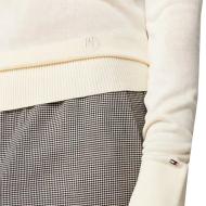 Pull Ecru Femme Tommy Hilfiger WW0WW40982 vue 2
