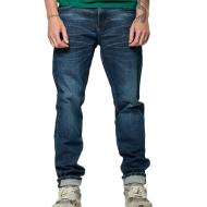 Jean Slim Fit Bleu Foncé Homme Kaporal IRISH pas cher