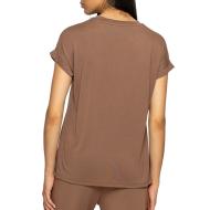 T-Shirt Marron Femme Soul Studio Regular vue 2