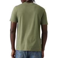 Camiseta verde oliva para hombre Levi's Ss Classic Hm Tee ver 2