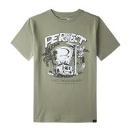 T-shirt Kaki Garçon O'Neill Blend pas cher
