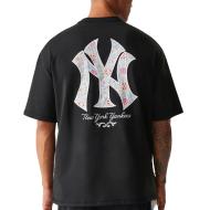 T-Shirt Noir Homme New Era Mlb vue 2