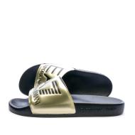 Claquettes Dorées/Noires Homme Emporio Armani Sea World