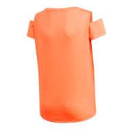 Maillot de sport Orange Fille Adidas Xpress Tee vue 2