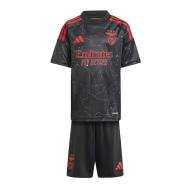 SL Benfica Mini-Kit Noir Junior Adidas 24/25 pas cher
