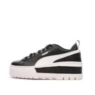 Baskets Noir/Blanc Femme Puma Mayze Wedge pas cher
