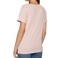 T-shirt Rose Femme Guess R8G01 vue 2