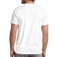 Camiseta blanca/negra para hombre G-Star RAW Logo ver 2
