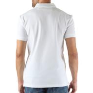 Polo Blanc Homme Calvin Klein Jeans Institutional vue 2