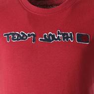 T-shirt Rouge Garçon Teddy Smith Clap vue 2