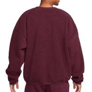 Sweat Bordeaux Homme Nike Sherpa vue 2