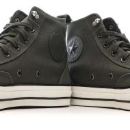 Baskets Noires Homme Converse Chuck 70 Jungle Cloth vue 7