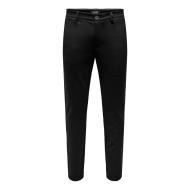 Pantalon Chino Noir Homme Only & Sons Onsthor