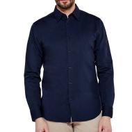 Chemise Marine Homme Calvin Klein Jeans Solid Stretch