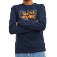 Sweat Marine Garçon Jack & Jones Colauge pas cher